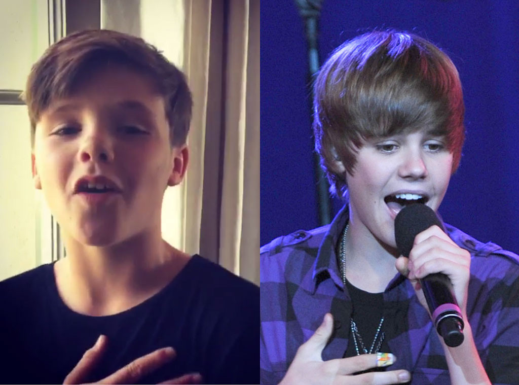 Cruz Beckham, Justin Bieber Cruz Beckham, Justin Bieber